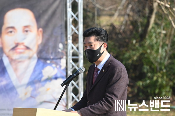 대전 중구의회 김연수 의장, 단재 신채호 선생 탄신 141주년 기념행사 참석
