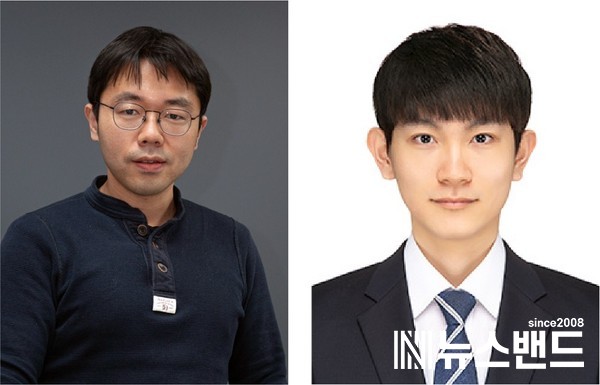 KAIST 바이오및뇌공학과 장무석 교수, 송국호 박사과정(오른쪽)